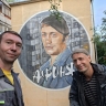 В Дзержинском районе Ярославля на стене дома появился мурал с Афоней