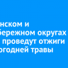 В Ленинском и Правобережном округах 8 апреля проведут отжиги прошлогодней травы