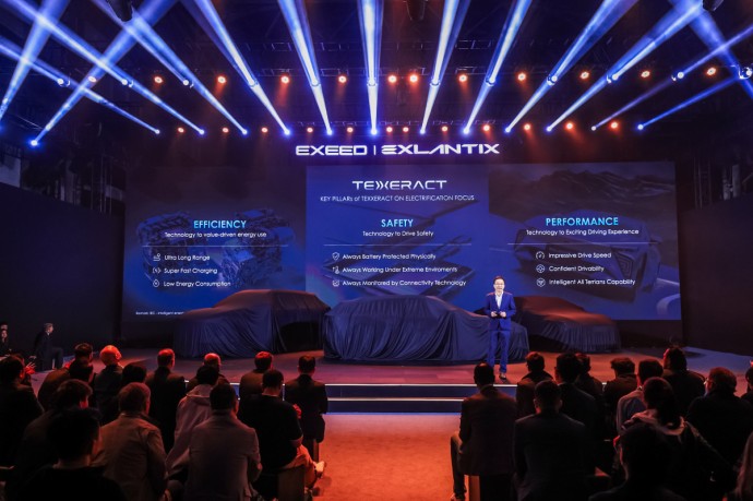 EXEED представил инновационную технологию TEXXERACT и новую дизайнерскую концепцию бренда EXEED представил инновационную технологию TEXXERACT и новую дизайнерскую концепцию бренда