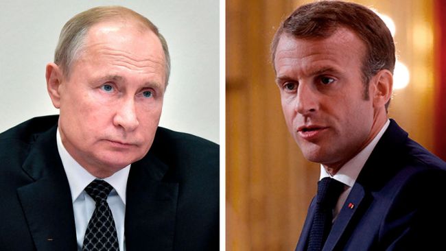 Путин и Макрон поговорили по телефону об Украине и Иране — Кремль