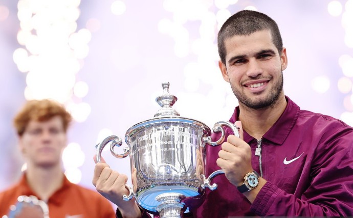 Алькарас обратился к семье и своей команде после триумфа на US Open