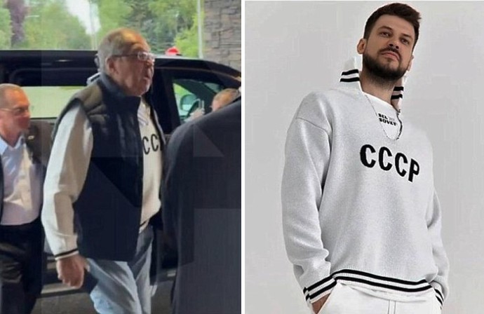 На свитер «СССР» возник ажиотажный спрос после появления в нем Лаврова