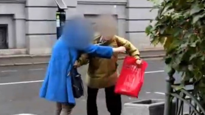 Судьба роз на клумбе заставила петербурженок драться Судьба роз на клумбе заставила петербурженок драться