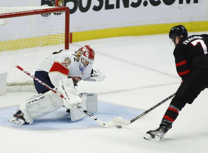 Бобровский пропустил семь шайб в НХЛ впервые с 2018 года