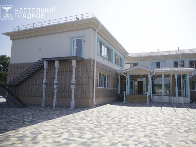 Губернатор посмотрел, как идёт капремонт детсада в новооскольском посёлке