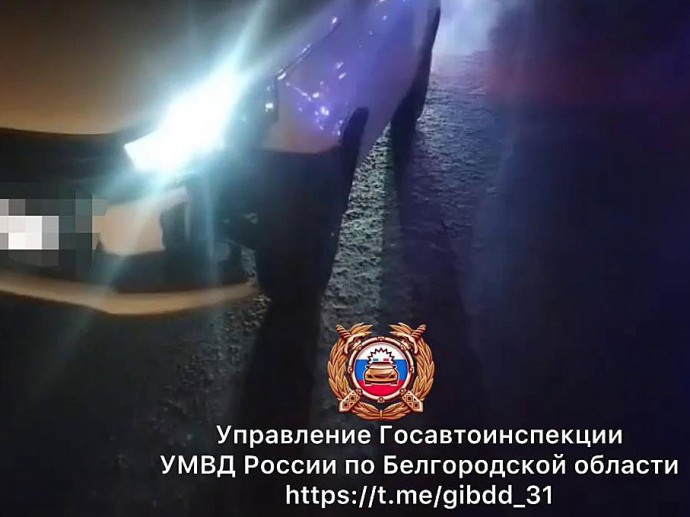 Ночью в Белгороде сбили пешехода