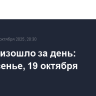 Что произошло за день: воскресенье, 19 октября