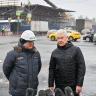 Осмотр строящегося пятого участка магистрали Солнцево — Бутово — Варшавское шоссе (от улицы Поляны до Варшавского шоссе)
