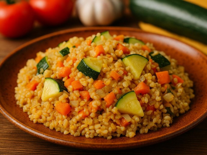 Кабачки меняют всё: пшеничная каша перестаёт быть скучной — вкус удивит даже гурманов