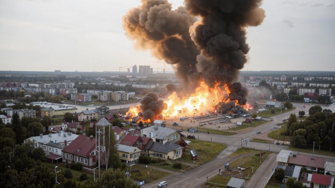 В соседнем с Пензенской областью регионе произошла массированная атака БПЛА В соседнем с Пензенской областью регионе произошла массированная атака БПЛА