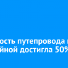 Готовность путепровода на Батарейной достигла 50%