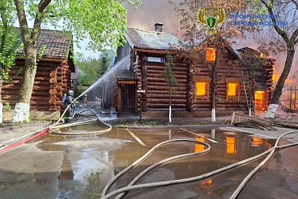 Стали известны новые подробности о пожаре банном комплексе в Москве