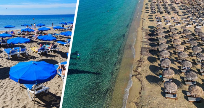 Греческий беспредел: Родос тонет в лежаках, власти бессильны