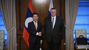 Алексей Оверчук встретился с Заместителем Премьер-министра Лаосской Народно-Демократической Республики Салэмсаем Коммаситом