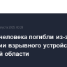 Четыре человека погибли из-за детонации взрывного устройства в Тульской области