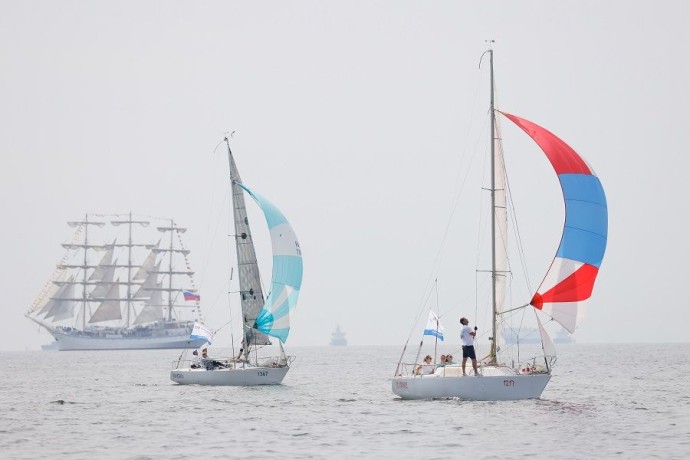 Акватория Владивостока на один день стала «ареной» Парада Парусов