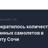 До 16 сократилось количество задержанных самолетов в аэропорту Сочи