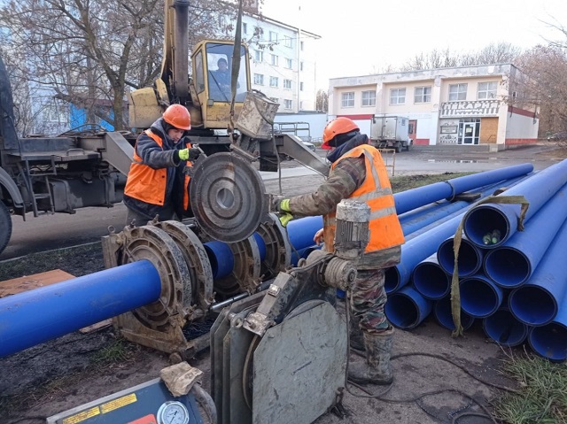 В Саранске обновляют сети водоснабжения и водоотведения