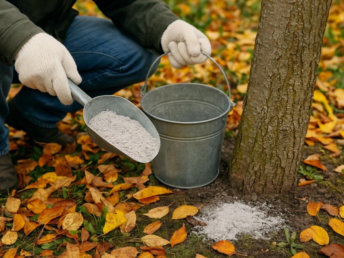 Яблоня готовит броню: осень превращает сад в крепость перед зимним натиском Яблоня готовит броню: осень превращает сад в крепость перед зимним натиском