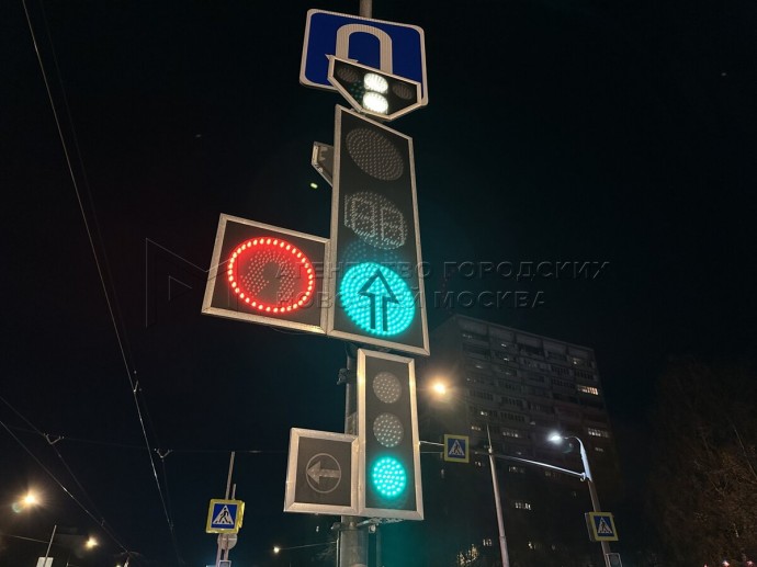 Работу светофоров на семи перекрестках оптимизировали в Подмосковье