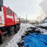 В частном доме Шахтерска загорелся чердак