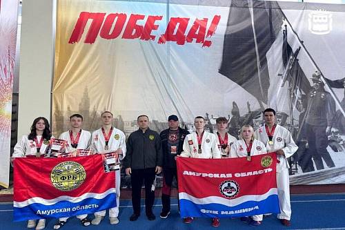 Амурчане вернулись с наградами с  Первенства России по рукопашному бою