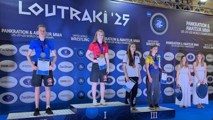 Тулячка – чемпионка мира по спортивной борьбе панкратион