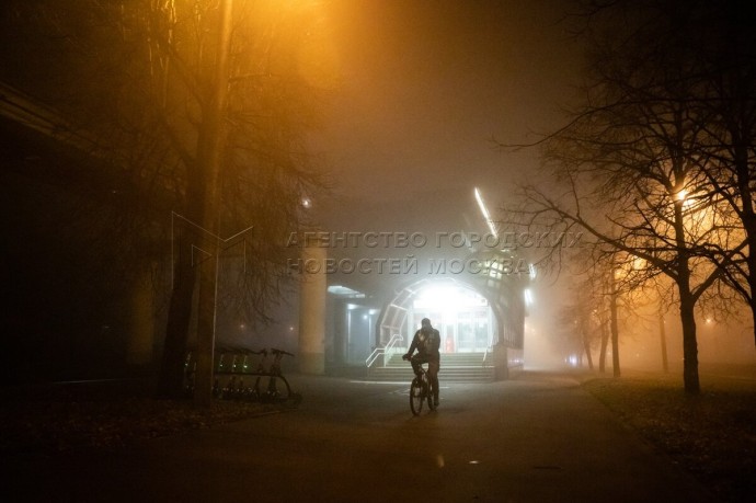 «Желтый» уровень опасности из-за тумана объявлен в Москве в ночь на субботу