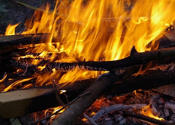 Мусор горел в двух амурских селах