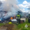 В маловишерской деревне Добрая Вода бушевал огонь