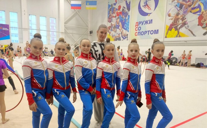 Гимнастки спортивной школы "Сахалин" завоевали медали первенства ДФО