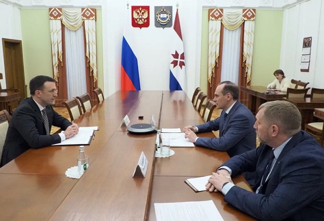 Артем Здунов встретился с директором российского представительства ВОИС Павлом Спицыным