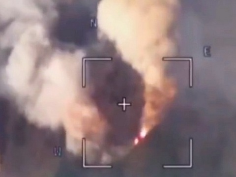 "Мощный взрыв "Искандера" превратил HIMARS в груду расплавленного металла
