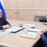 Встреча Михаила Мишустина с председателем совета директоров ООО «Группа “Полипластик”» Львом Гориловским