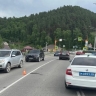Девушка на иномарке сбила 66-летнего мотоциклиста в Элекмонаре