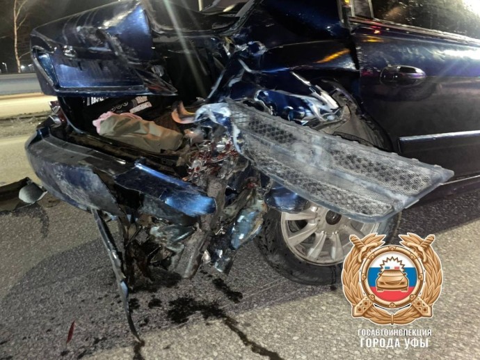В Уфе произошла страшная авария с погибшим