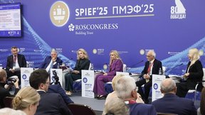Татьяна Голикова выступила модератором сессии «Здоровое долголетие без компромиссов» на Петербургском международном экономическом форуме