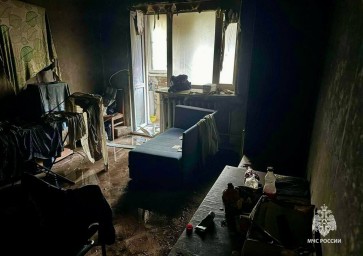 В Алексине пожарные спасли мужчину из огня