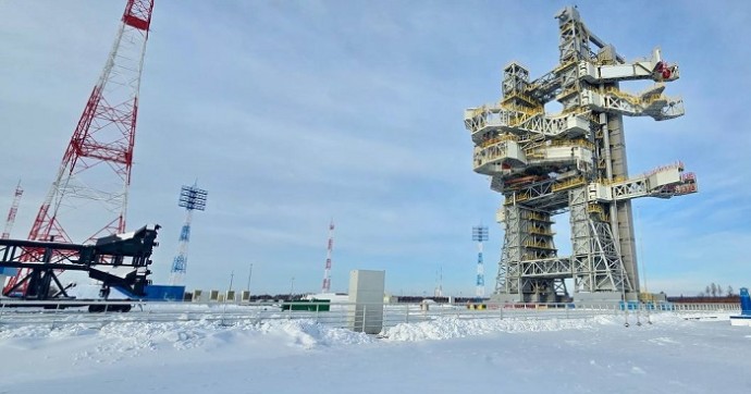 Новый стартовый стол для ракет-носителей «Ангара» введён в эксплуатацию на космодроме «Восточный»