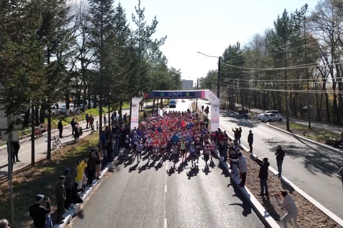 Ряд улиц перекроют в Биробиджане на время проведения полумарафона