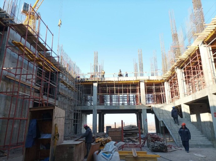 В Улан-Удэ бетон на театре «Байкал» прошёл проверку на качество