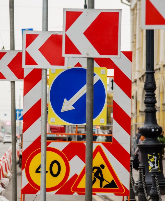 В Петербурге вводятся новые ограничения движения с 7 и 8 октября