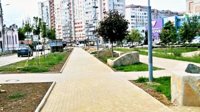 «Наш район»: В Тульской области до конца года благоустроят 47 пешеходных зон