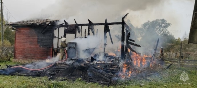При пожаре в Ярославской области погиб местный житель При пожаре в Ярославской области погиб местный житель