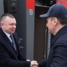 Руководитель "Движения Первых" Артур Орлов прибыл в Мордовию на открытие мемориала «Сурский рубеж»