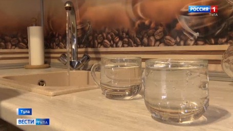 Из-за прорыва трубы в южной части города тулякам раздадут бесплатную воду