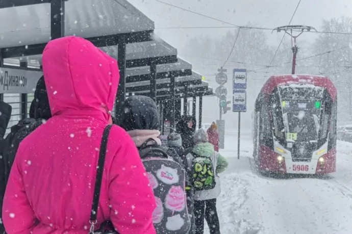 Самый сильный снегопад прошел в Перми в XXI веке