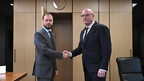 Дмитрий Чернышенко провёл рабочую встречу с врио губернатора Тверской области Виталием Королёвым