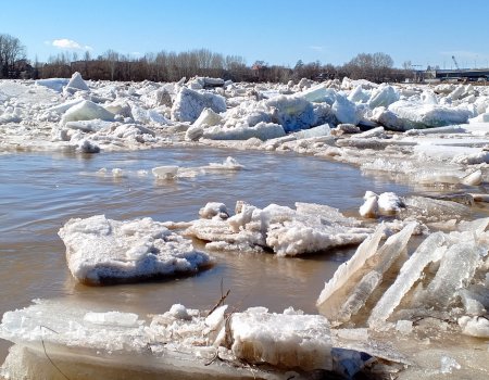В Уфе уровень воды в реке Белая за сутки поднялся на 1,2 метра