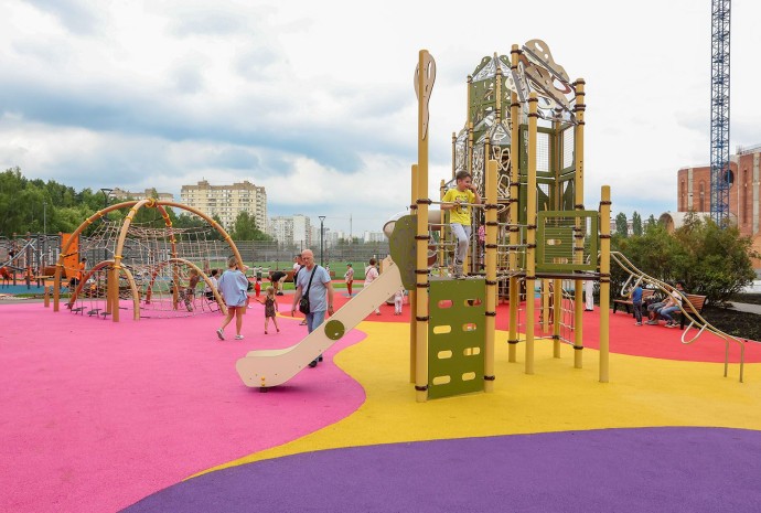 Для прогулок, отдыха и занятий спортом: в Москве благоустроили более 80 объектов в 2025 году